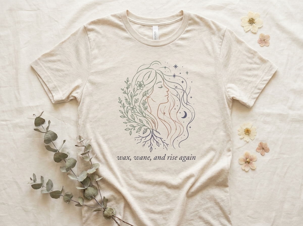 “Becoming the Moon” Quote Tee